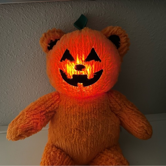 Build-A-Bear Halloween Pumpkin Plush - Orange and Black - Picture 8 of 12